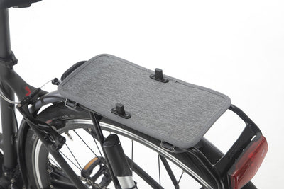 New Looxs Nova Plate - Gray - Fietsplaat for Nova Double Detacable Bicycle Bag