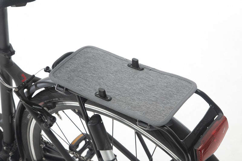 Nuevo Looxs Nova Plate - Gray - Fietsplaat para Bolsa de bicicleta Doble Detacable Nova