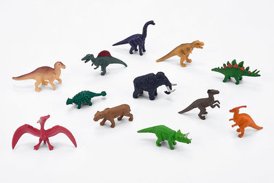 Mojo Prehistory Mini Dinosaurs Play Set, 12dlg. 380055
