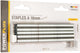 Graffette Powerplus tipo a powair0330 - larghezza dorso 6 mm, lunghezza 16 mm - adatte per cucitrici pneumatiche