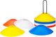 Avento afbakenpionnen - lite speed - 40 stuks - 4 kleuren