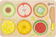 Fratture di puzzle di frutta in legno del mondo classico, 22dlg.