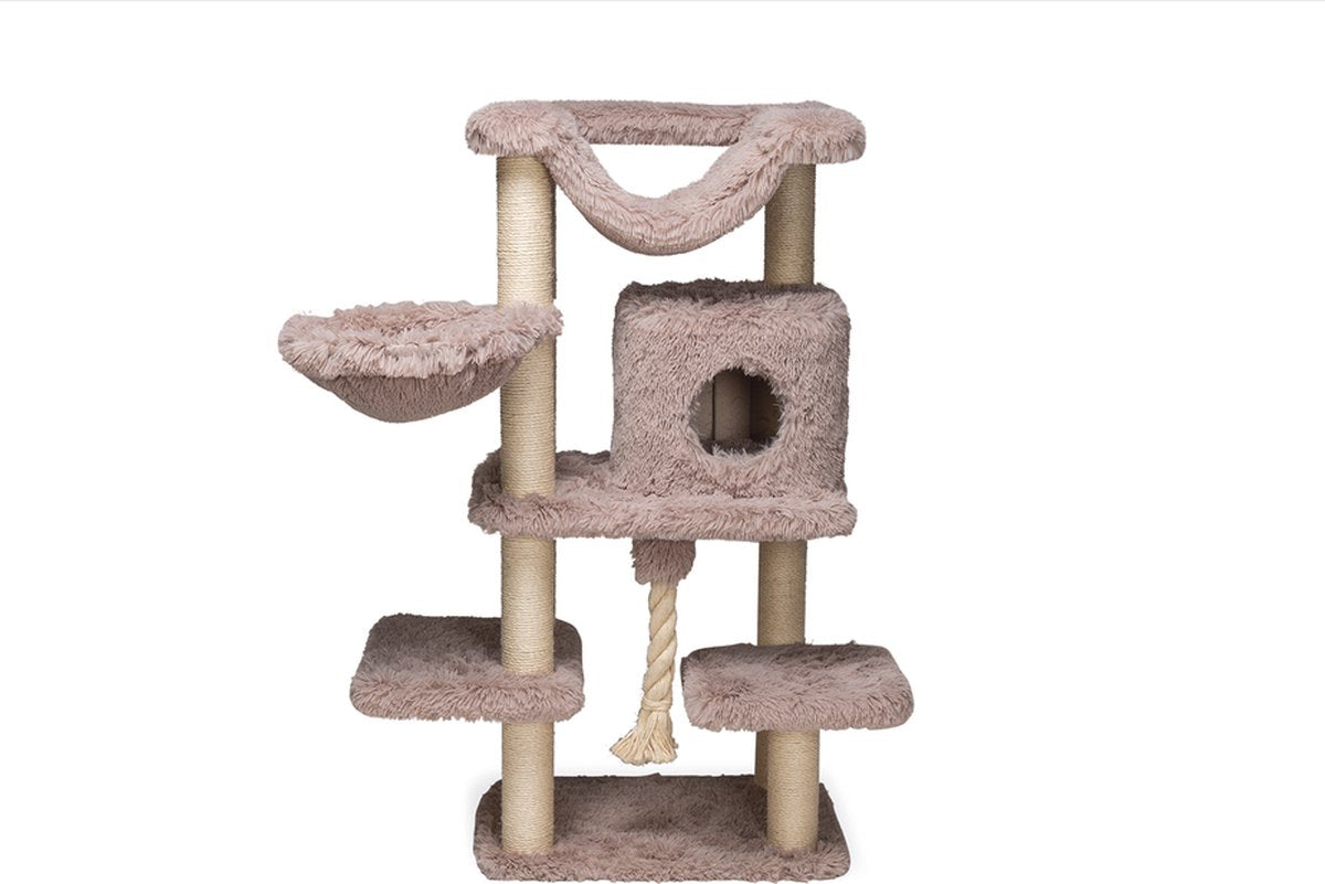 Beeztees duco - tiragraffi - tortora - 60x45x126 cm