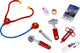 Valigetta da medico Klein Toys - incl. smartphone e strumenti giocattolo - rosso blu
