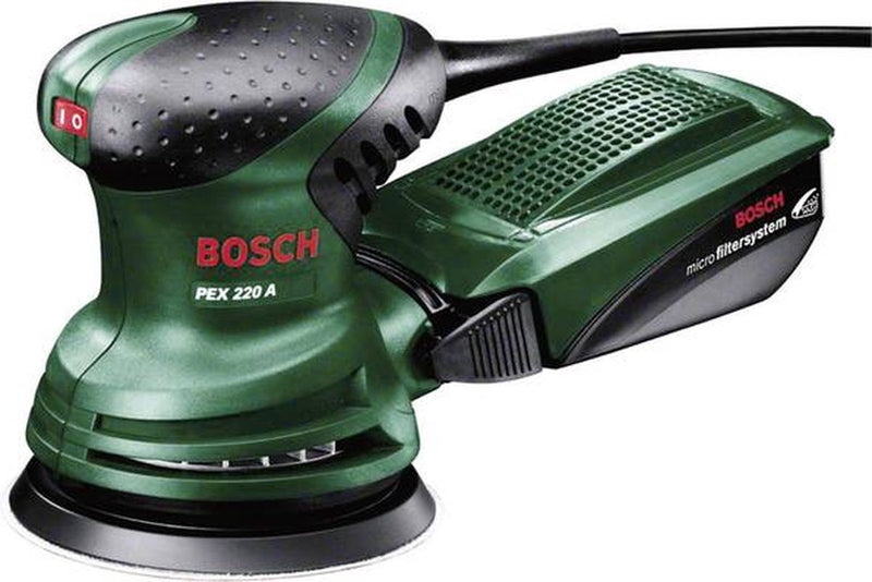 Lijadora excéntrica Bosch pex 220 - con cable - 220w