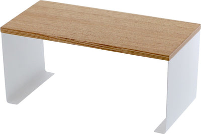 Estante de cocina estrecho y apilable Yamazaki - tosca - blanco