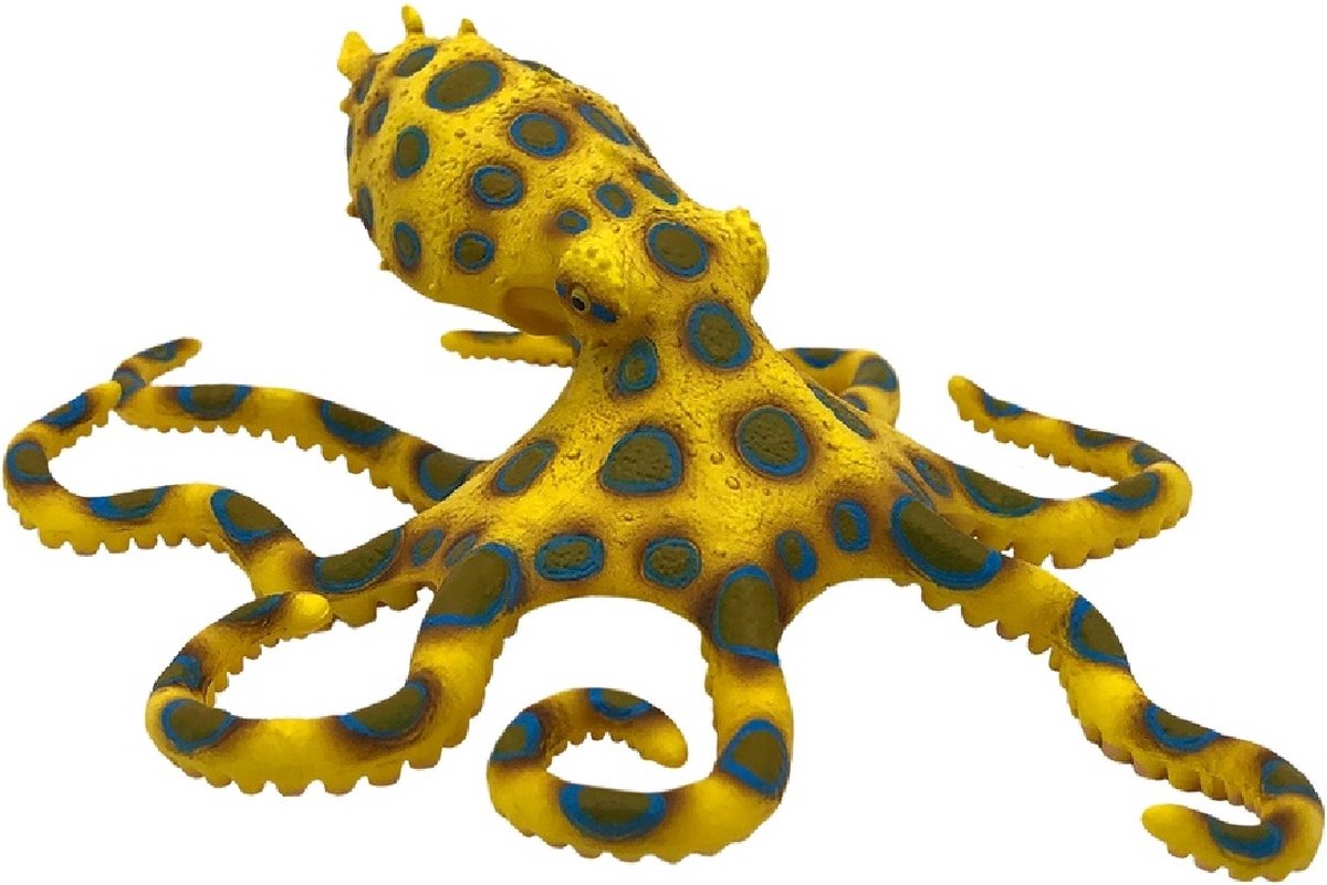 Pulpo de anillos azules de Bullyland (67510)