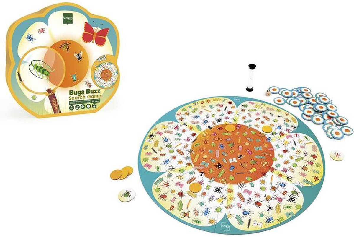 Scratch - spel - bugs buzz zoekspel