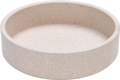 Progettato da lotte ciotola per cibo noor - ciotola per cibo - bevitore - gatto - bambù - beige - 12 cm