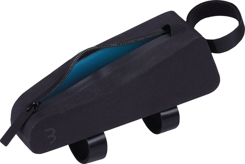 Bbb bolsa de tubo superior para bicicleta de 0,55 litros - bolsa impermeable para cuadro: bicicleta de carreras, bicicleta de montaña, bicicleta de grava - bolsas para bicicletas - tanque de sellado bsb-62m