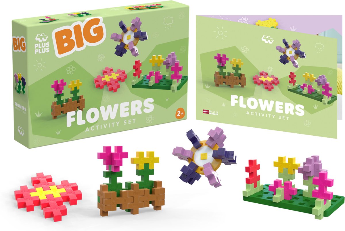 Plus plus plus-plus big activity - flowers (4355)
