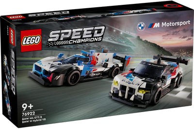 LEGO LEGO Speed ​​Champions 76922 BMW M4 GT3 y BMW M Hybrid V8 Racing Cars Racing