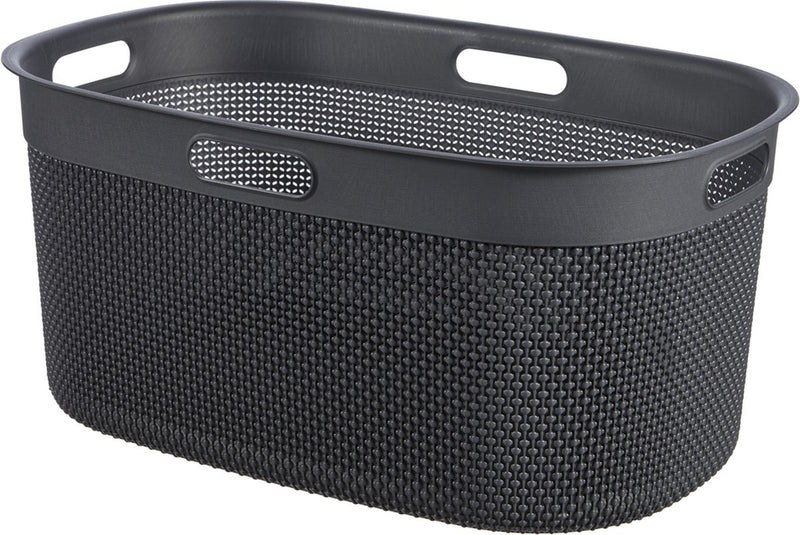 Cesto portabiancheria Curver filo - 45l - antracite