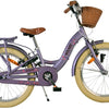 Volare blossom kinderfiets - meisjes - 20 inch - paars - twee handremmen