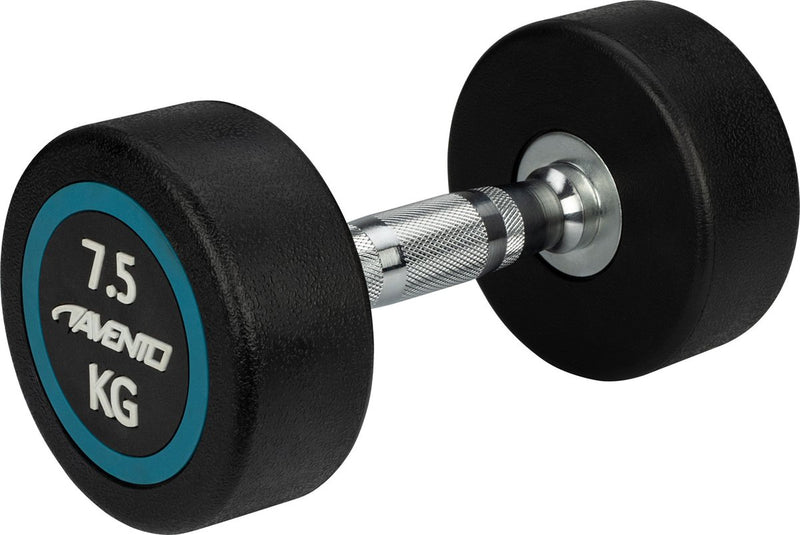Mancuerna Avento - barra 7,5 kg - acero negro