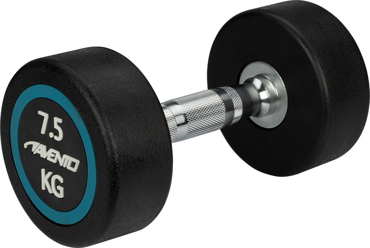 Manubrio Avento - bilanciere 7,5 kg - acciaio nero