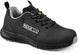 Sparco werkschoenen s3s - traction asan - zwart zilver — black — 43