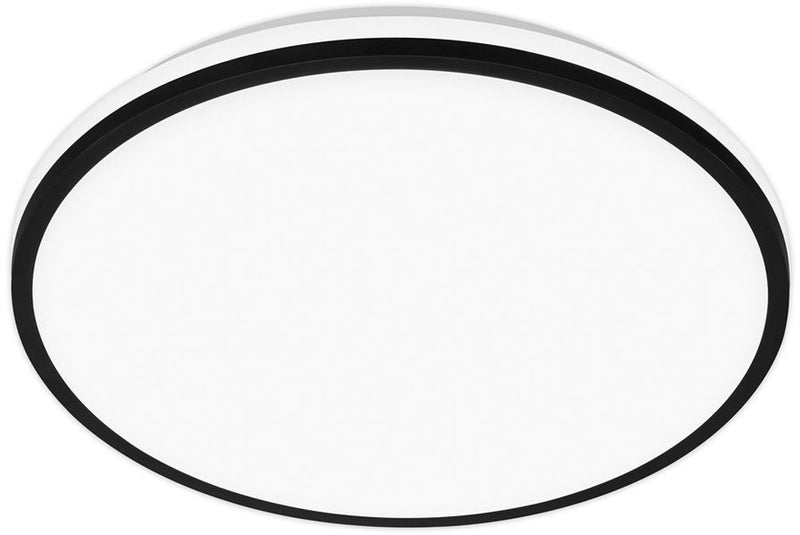 Briloner pulap a – plafoniera led – plafoniera con sorgente luminosa eek a* – luce indiretta – luce bianca neutra – ø 33cm - nero