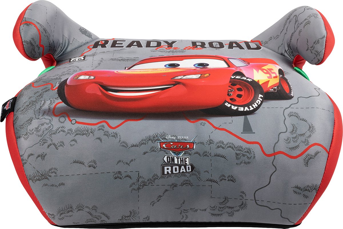 Alzasedia i-size Marvel Disney Cars 125-150 cm - sicuro - comodo - design Saetta McQueen