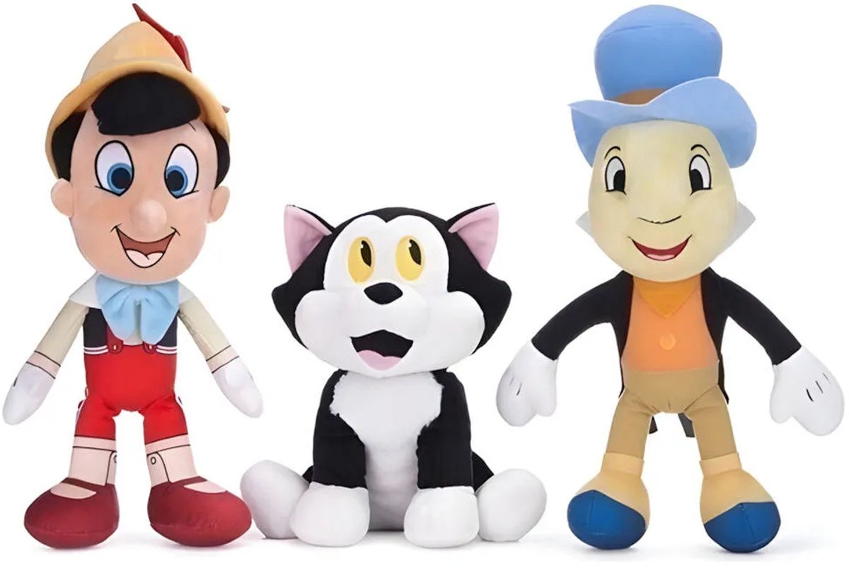 Disney pinocho - peluche figaro - 25 cm - peluche