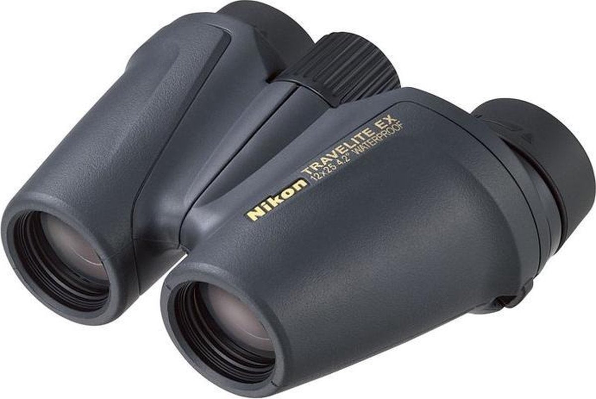 Ex binocolo Nikon Travelite - porro - 12x25cf - nero