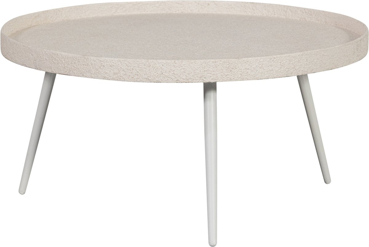 Mesa auxiliar Woood Bounds - madera metal - natural - 38x74x74