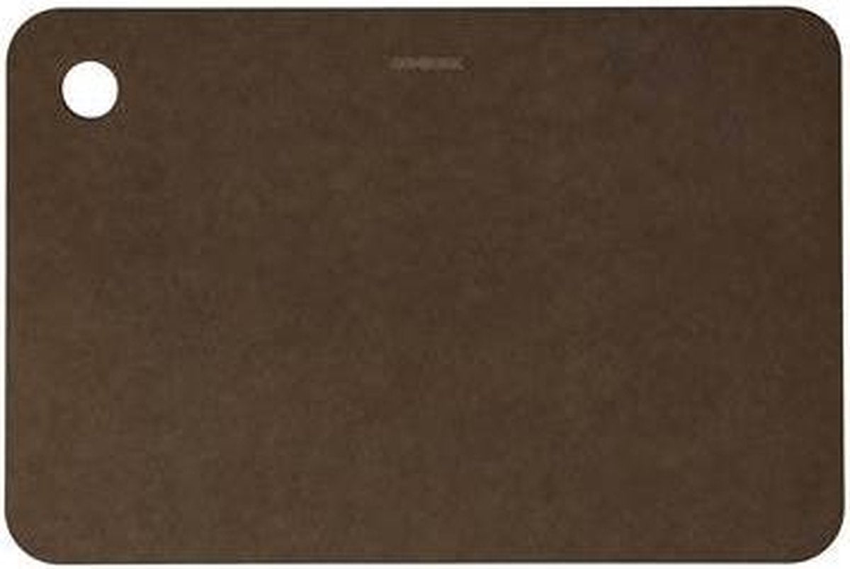Tabla de cortar Combekk - 100% papel reciclado - sin microplásticos - antibacteriana - apta para lavavajillas - 20 x 30 cm - marrón