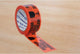 Raadhuis verpakkingstape - 50mmx66m - oranje - breekbaar - rd-351159