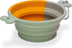 Beeztees rua - ciotola da viaggio per cani - silicone - arancione - 750 ml