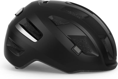 Con casco de bicicleta e-mob hombres mujeres - casco de bicicleta e bicicleta adultos - talla s (52-56 cm) - nta8776 - negro