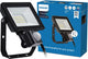 Philips Faretto LED Philips Projectline 20W luce bianca fredda - 4000K - sensore di movimento integrato