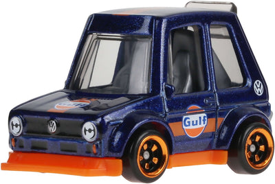 Hot wheels jcb62, auto, 3 jaar, metaal, kunststof, donkerblauw, oranje