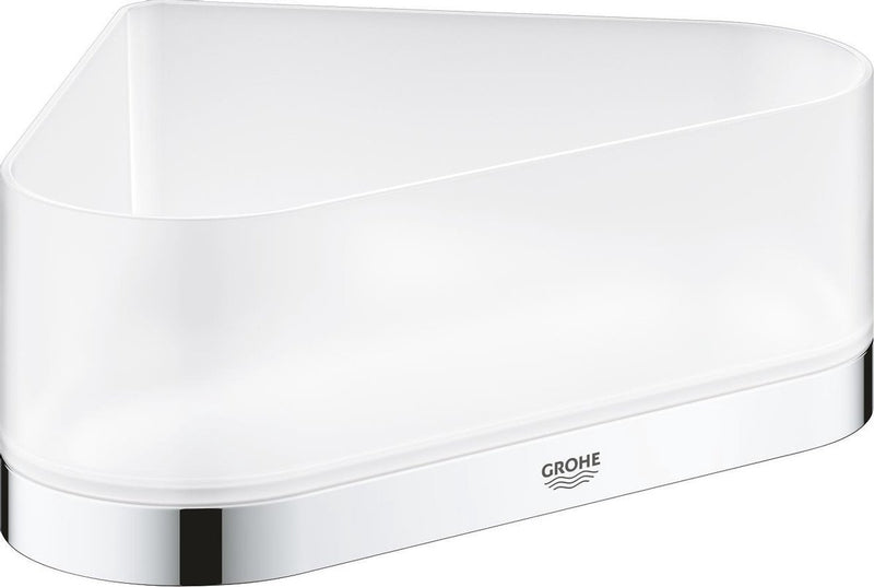 Piatto doccia angolare Grohe Selection con supporto - cromo - 41038000