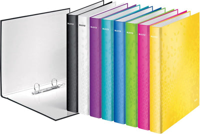 Raccoglitore ad anelli Leitz wow 2 anelli, colori assortiti 10 pezzi