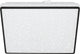 Briloner - Plafoniera LED - plafoniera con cielo stellato - con decoro stelle - luce bianca neutra - nero - 27x27x4,5 cm