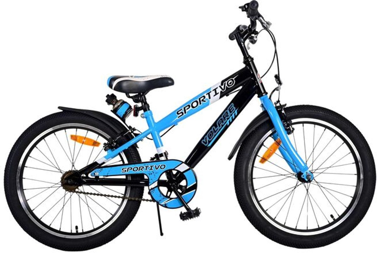 Bicycle per bambini Vlatare SportVo - Boys - 20 pollici - Blu - Freni a due mani