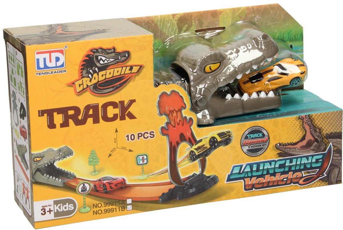 Crocodile Auto Launchbaan set