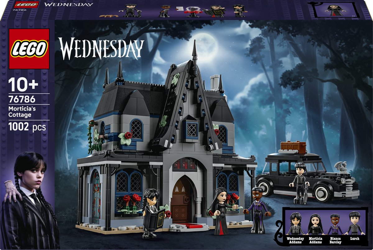 Lego wednesday morticia's huis - 76786