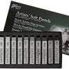 Creativ Company Gallery Soft Pastel Set Black White Harmonie, 12st.