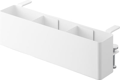 Cesta de mesa Yamazaki con abrazadera - estrecha - torre - blanco