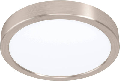 Lámpara de superficie Eglo fueva 5 - LED - ø 21 cm - gris - regulable