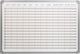Agenda annuale desq 4123 metallo bianco