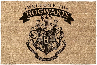 Pyramid international harry potter - hogwarts crest deurmat 40x60cm