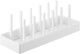 Yamazaki tower lid pan holder adjustable - white