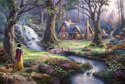 Schmidt Biancaneve scopre la casetta - puzzle (1000)