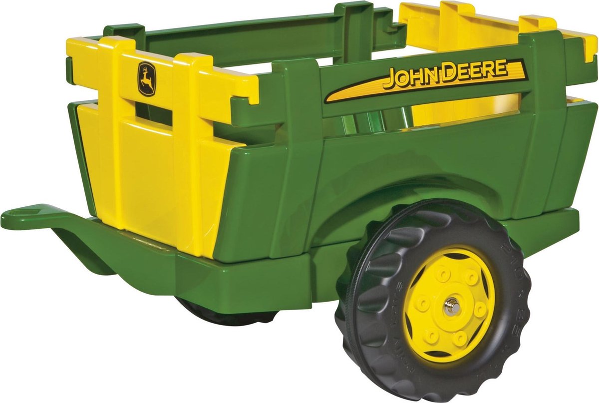 Rolly Toys Trailer Rollyfarm John Deere 62 x 37 x 46 cm Verde