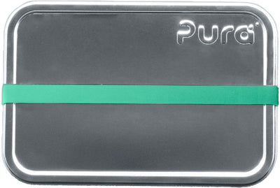 Pura lunchbox - small - inclusief silicone band - rvs - plasticvrij