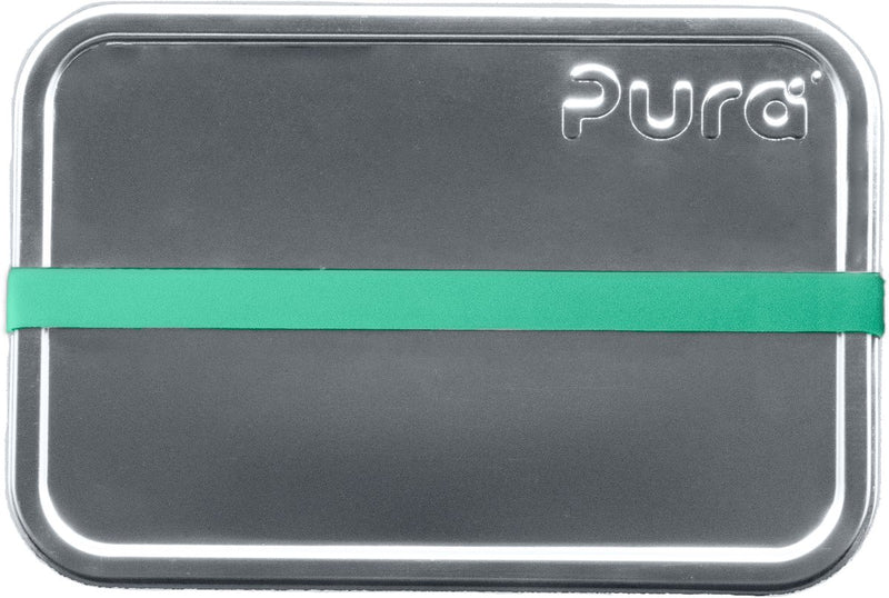 Pura lunchbox - small - inclusief silicone band - rvs - plasticvrij