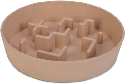 Beeztees anti-slip bowl dog cat nom - dog cat food bowl - dishwasher proof - anti-slip - plastic - pink - 800ml