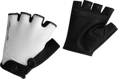 Guanti da ciclismo Rogelli core da donna - guanti da ciclismo estivi - dito corto - bianco - taglia xs
